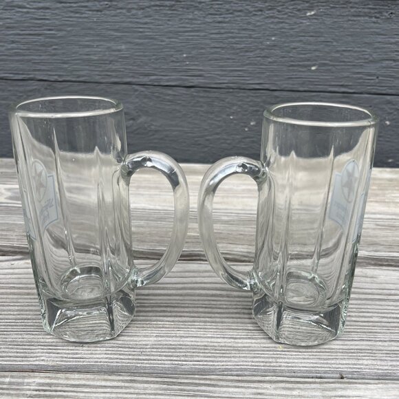 2 VTG Wurzburger Hofbrau Bavarian Pilsner Beer Glass Stein Mug - Picture 8 of 13